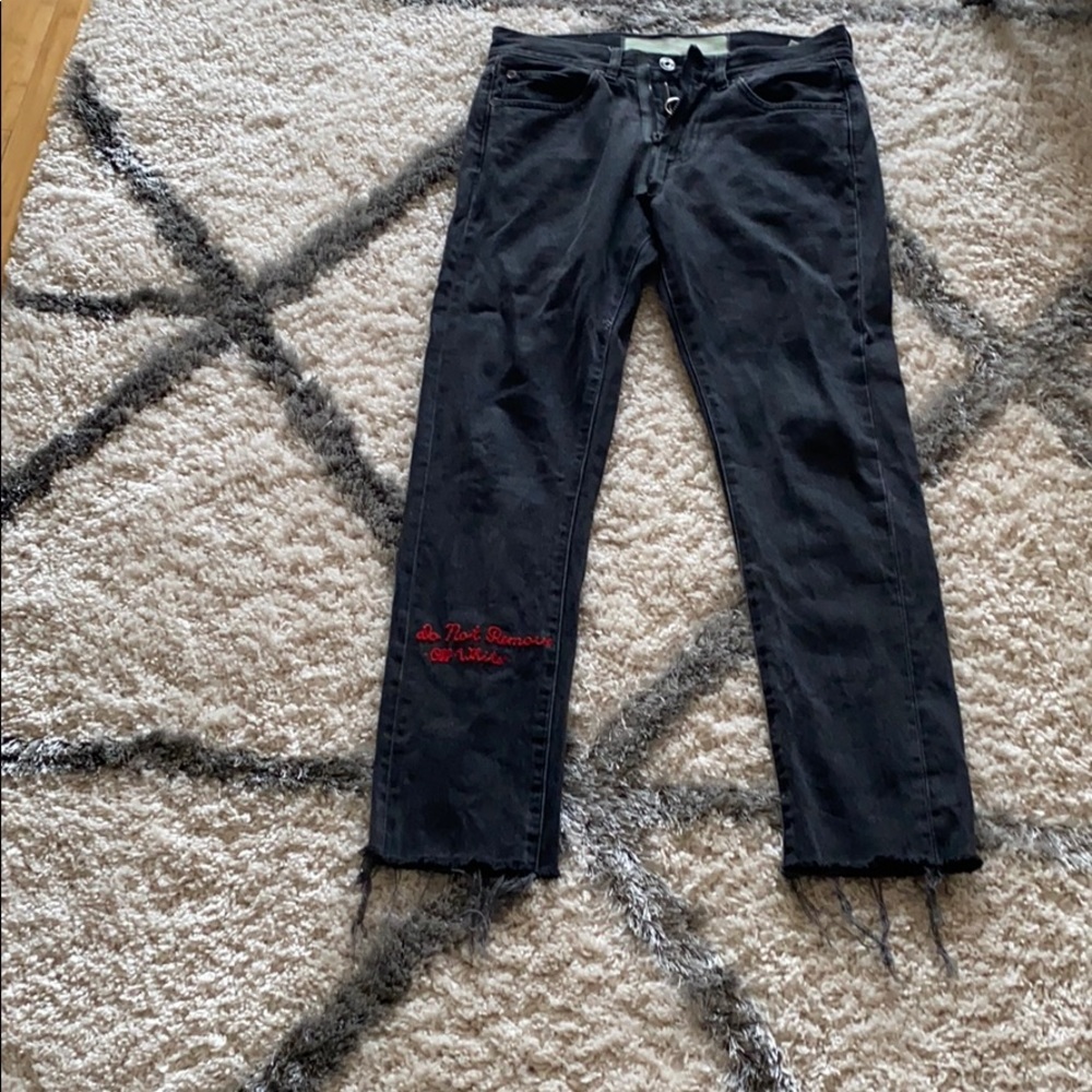 Off-whit jeans